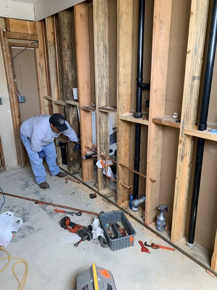 Commercial rough-in plumbing for Commercial Plumbing in Hickory Bluff